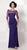 Mon Cheri 114669 Quarter Sleeves Ruched Sheath Formal Dress CCSALE 6 / Purple