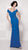 Mon Cheri - 114670 V-neck Sheath Dress in Periwinkle - 1 Pc. Periwinkle in size 10 Available CCSALE 10 / Periwinkle
