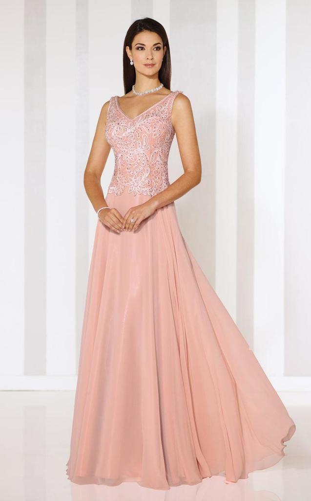 Mon Cheri - 116654 Evening Dress - 1 pc Heather in Size 10 Available CCSALE 6 / Rose