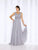 Mon Cheri 116665 Sleeveless Chiffon A-line Dress - 1 pc Gray In Size 16 Available CCSALE 16 / Gray