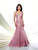 Mon Cheri 116953 Bedazzled Illusion Bateau Mermaid Dress - 1 pc Rose Frost In Size 10 Available CCSALE 10 / Rose Frost