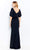 Mon Cheri - Bateau Sheath Evening Gown 120609 - 1 pc Black In Size 12 Available CCSALE 12 / Black