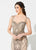 Mon Cheri - Beaded Sweetheart Mermaid Evening Dress 219D75 - 1 pc Taupe In Size 18 Available CCSALE 18 / Taupe