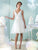 Mon Cheri - Embellished V-Neck A-Line Cocktail Dress 215104 - 1 pc Blush in Size 6 Available CCSALE 6 / Blush