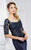 Mon Cheri Lace Quarter Length Sleeves Mermaid Gown 217937 CCSALE