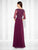 Mon Cheri - Quarter Length Sleeve A-line Gown 117603 CCSALE