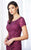 Mon Cheri Short Sleeve Jeweled Lace Sheath Gown 217637 - 1 pc Dark Raspberry In Size 6 Available CCSALE