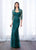 Mon Cheri Strapless Lace Gown with Sheer Bolero Jacket 217649 - 1 pc Teal In Size 14 Available CCSALE 14 / Teal