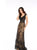 Mon Cheri Tb Evenings Mce11605 Tulle and Lace Evening Dress CCSALE 4 / Black Nude