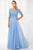 Montage by Mon Cheri - 116950 Dress Mother of the Bride Dresses 4 / Light Periwinkle