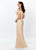 Montage by Mon Cheri - 119931 Ruffled Off-Shoulder Gown Mother of the Bride Dresses