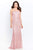Montage by Mon Cheri - 120916 Strapless Lace Sheath Dress Evening Dresses 4 / Rose