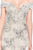 Montage by Mon Cheri - 120923 Off-Shoulder Floral Column Dress Evening Dresses