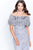 Montage by Mon Cheri - 120925 Ruffled Off-Shoulder Sheath Dress Mother of the Bride Dresses