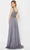 Montage by Mon Cheri 122907W - Flowy A-line Embellished Gown Evening Dresses