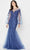 Montage by Mon Cheri 122908 - Lace Ornate Evening Gown Mother of the Bride Dresess 4 / Delphinium