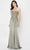 Montage by Mon Cheri 122909W - Strapless Beaded Sweetheart Gown Prom Dresses 16W / Taupe