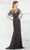 Montage by Mon Cheri - 217947 Sheer Embellished Capelet Bateau Gown Evening Dresses