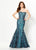 Montage by Mon Cheri - 219979 Embroidered Lace Illusion Trumpet Dress Special Occasion Dress