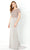 Montage by Mon Cheri - 220938 Short Sleeve Beaded Gown Evening Dresses 4 / Stone