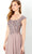 Montage by Mon Cheri - 220940 Cap Sleeve Appliqued A-Line Dress Evening Dresses