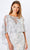 Montage by Mon Cheri - 221962 Scoop Back Embroidered Poncho Dress Mother of the Bride Dresses
