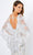 Montage by Mon Cheri - 221962 Scoop Back Embroidered Poncho Dress Mother of the Bride Dresses