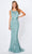 Montage by Mon Cheri - 221965 Bedazzled Sheath Evening Gown Evening Dressses 4 / Sage