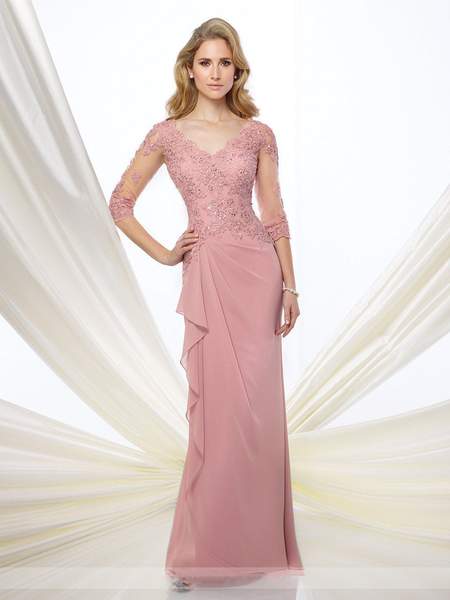 Montage by Mon Cheri - Dress 216965 - 1 pc Dusty Rose In Size 10 Available CCSALE 10 / Dusty Rose