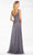Montage by Mon Cheri - Lace Chiffon A-line Dress 118976W - 1 pc Bronze In Size 16W Available CCSALE 16W / Bronze