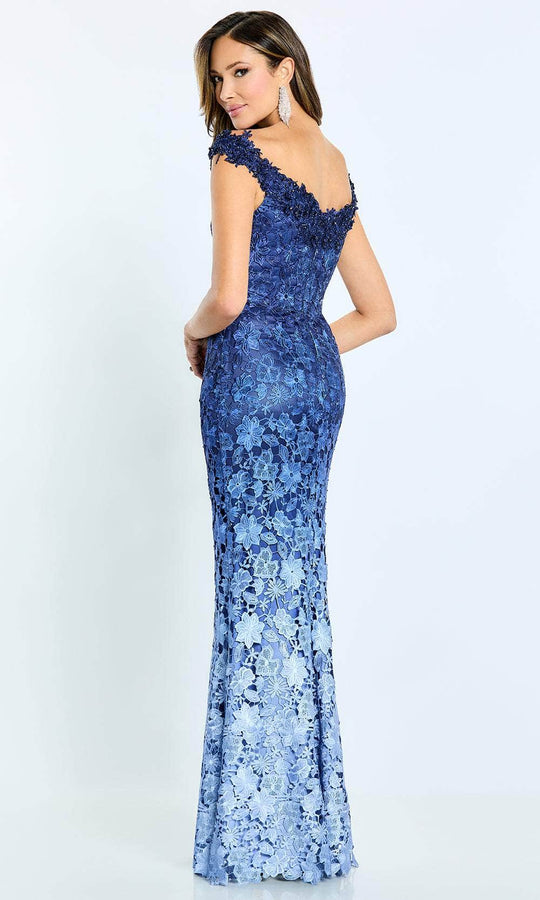 Montage by Mon Cheri M507 - Off Shoulder Applique Long Dress