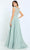 Montage by Mon Cheri M515 - Pleated Sleeveless Long Dress Special Occasion Dress