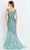 Montage by Mon Cheri M522 - Cap Sleeve V-Neck Evening Gown Evening Dresses
