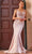 Montage by Mon Cheri M528 - Appliqued V-Neck Mermaid Prom Gown Prom Dresses