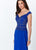 Montage by Mon Cheri - Portrait Neckline Beaded Gown 119944 - 1 pc Royal Blue In Size 10 Available CCSALE 10 / Royal Blue