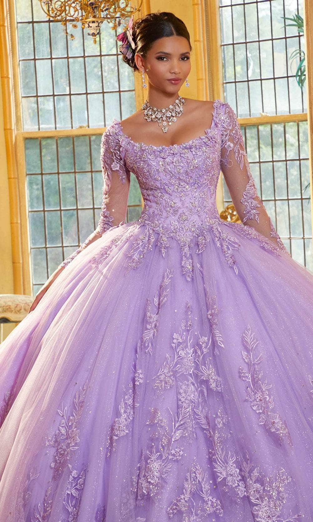 Butterfly Purple Prom Gown, Elegant Long Prom Dresses fg3363 – formalgowns