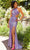 Mori Lee 47001 - Sleeveless Halter High Neck Long Gown Special Occasion Dress 00 / Pop Rocks