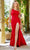 Mori Lee 47009 - One Shoulder Asymmetric Neckline Evening Gown Prom Dresses 00 / Red
