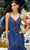 Mori Lee 47021 - Sleeveless V-neck Long Gown Prom Dresses