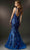 Mori Lee 48025 - One Shoulder Embroidered Prom Gown Military Ball