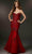 Mori Lee 48070 - Embellished Mermaid Prom Gown Prom Dresses 00 / Red
