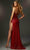 Mori Lee 48073 - Rounded High-Slit Prom Dress Evening Dresses