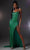 Mori Lee 48077 - Sequined Sleeveless Prom Dress Evening Dresses 00 / Green