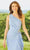 Mori Lee 72505 - One Sleeve Ruffled Detail Prom Dress Prom Dresses