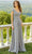 Mori Lee 72510 - V-Neck Cap Sleeve A-Line Prom Dress Prom Dresses 00 / Steel