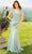 Mori Lee 72513 - Peplum Styled Lace Prom Gown Prom Dresses 00 / Seaglass