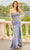 Mori Lee 72518 - Strapless Embellished Evening Gown Evening Dresses 00 / Slate
