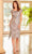 Mori Lee 72525 - Beaded Fringe Cocktail Dress Cocktail Dresses 00 / Silver