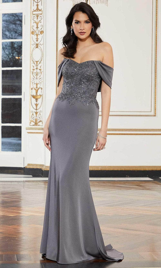 Mori Lee 72612 - Beaded Bodice Evening Dress