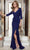 Mori Lee 72625 - Wrapped Jersey Evening Dress Evening Dresses 00 / Sapphire